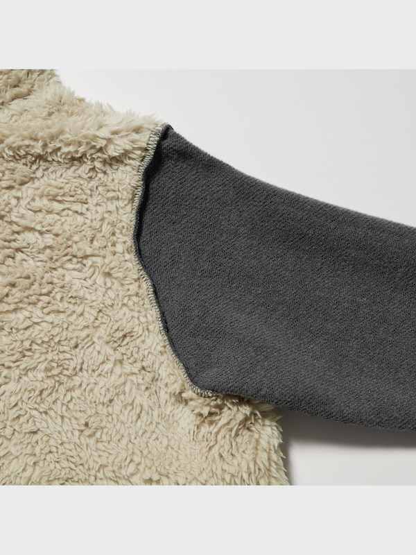 PILE LINED SWEAT FULL-ZIP HOODIE