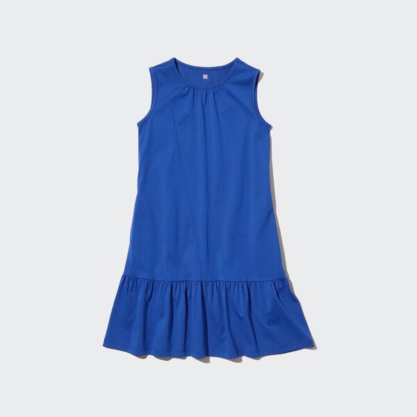 AIRism Cotton Frill Sleeveless Dress | UNIQLO US