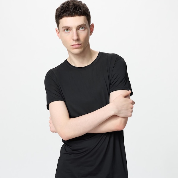 AIRism Crew Neck Short-Sleeve T-Shirt