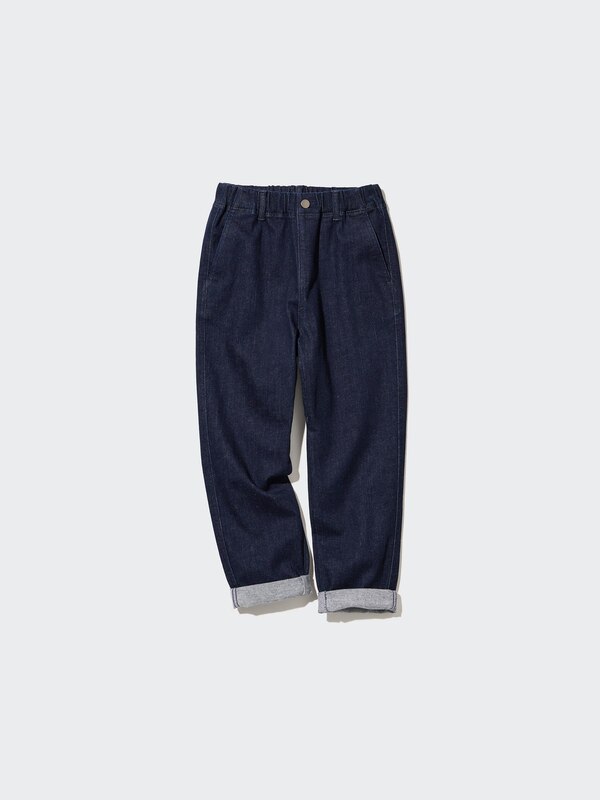 EXTRA STRETCH DENIM TAPERED PANTS