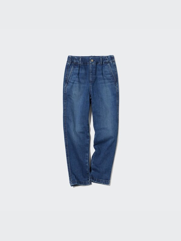 EXTRA STRETCH DENIM TAPERED PANTS