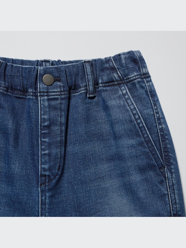 EXTRA STRETCH DENIM TAPERED PANTS