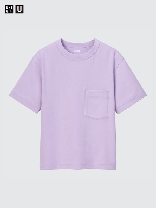 AIRism UNIQLO U COTTON CREW NECK SHORT SLEEVE T-SHIRT