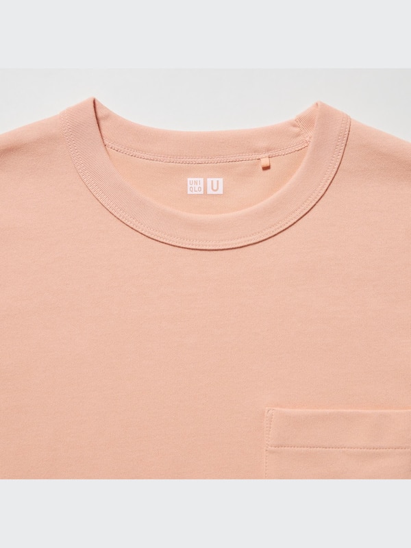 U AIRism Cotton Crew Neck Short-Sleeve T-Shirt