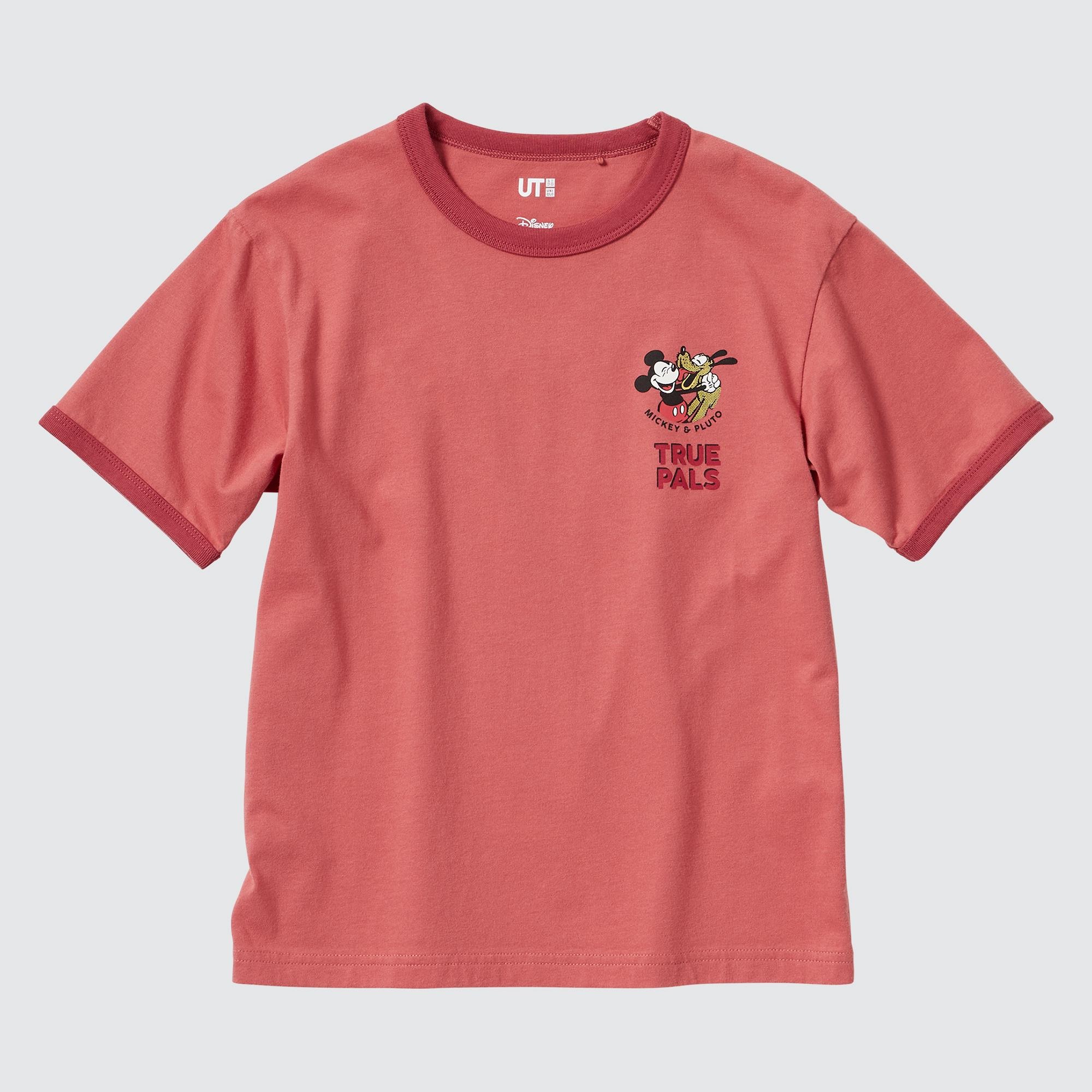 Uniqlo red 2025 t shirt