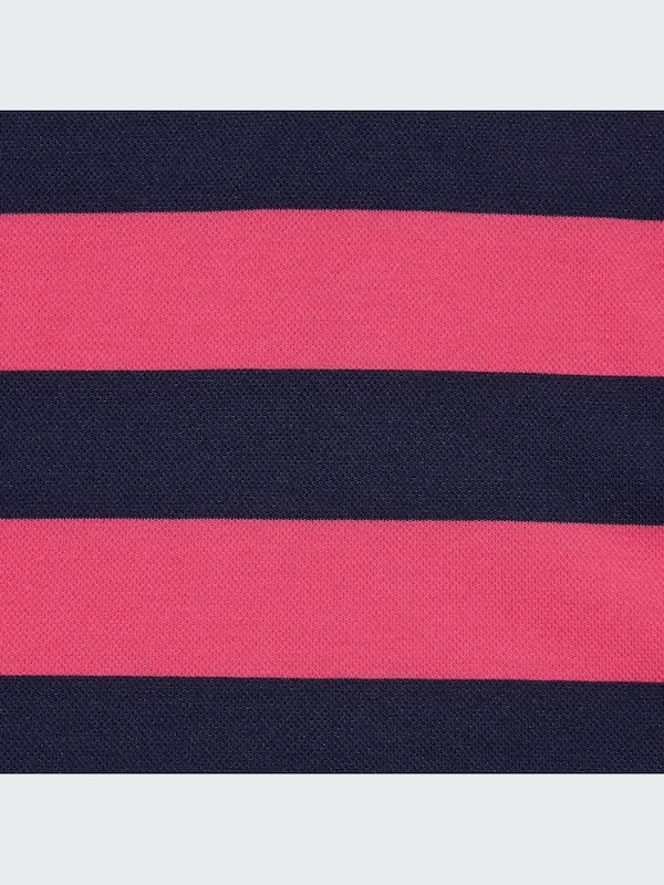 Kids DRY Piqué Striped Short Sleeved Polo Shirt