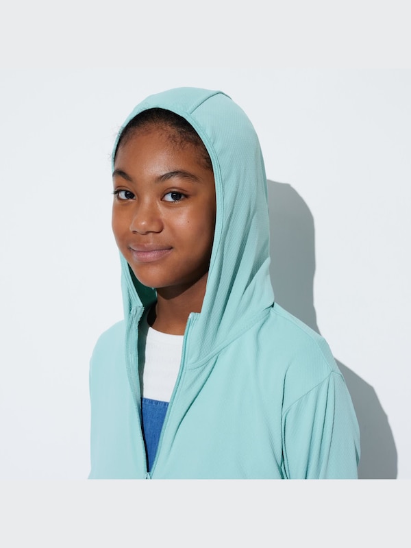AIRism Mesh UV Protection Full-Zip Hoodie