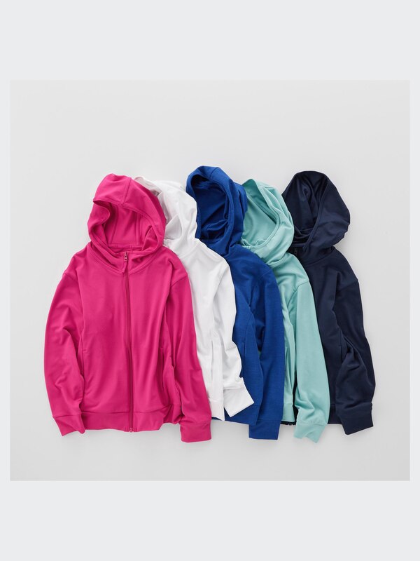 AIRism Mesh UV Protection Full-Zip Hoodie