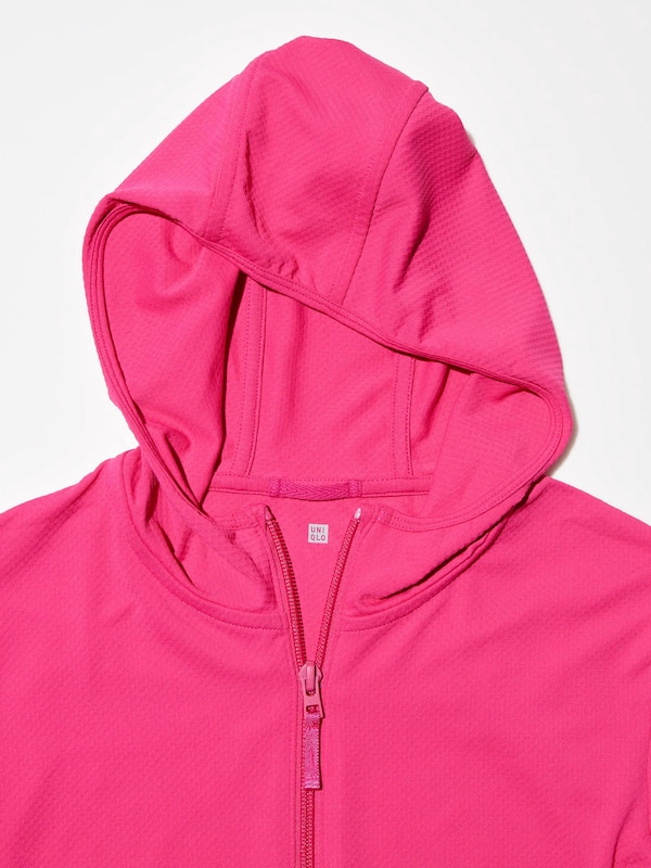 AIRism Mesh UV Protection Full-Zip Hoodie