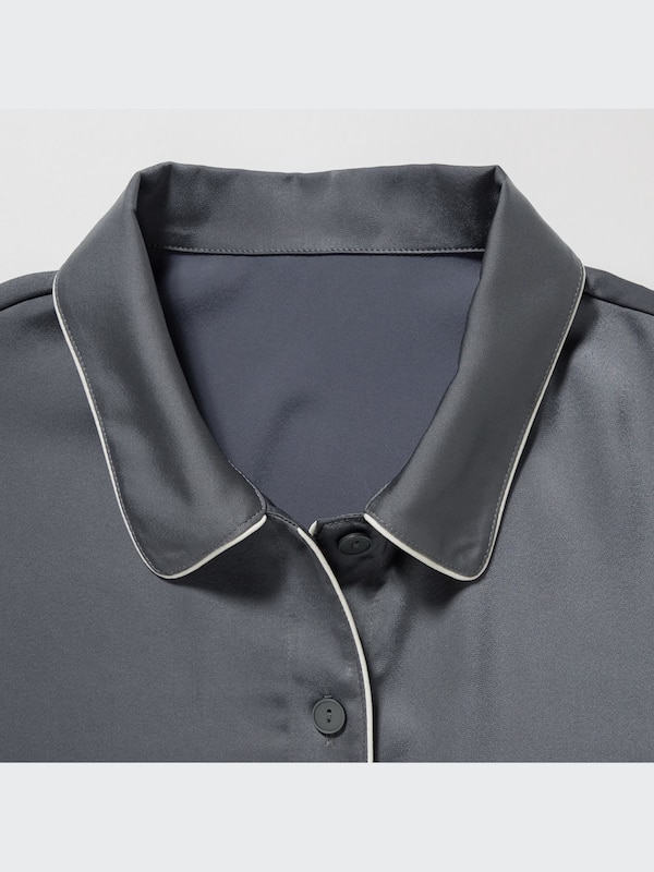 Satin Short-Sleeves Pajamas