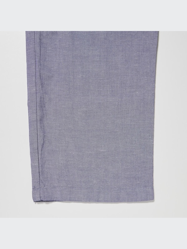 LINEN BLEND EASY PANTS