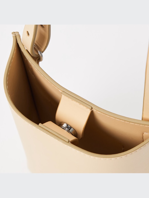Faux Leather Mini Pochette