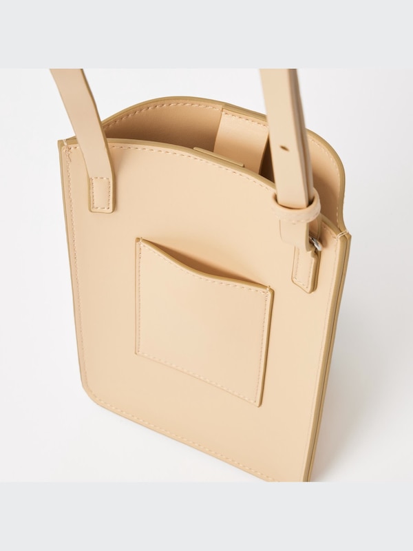 Faux Leather Mini Pochette