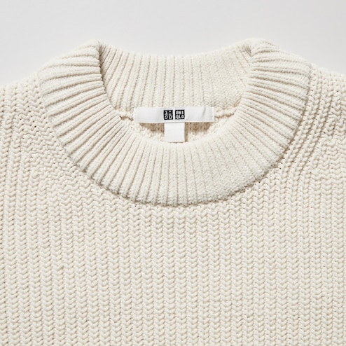 Soft knit crew neck sweater