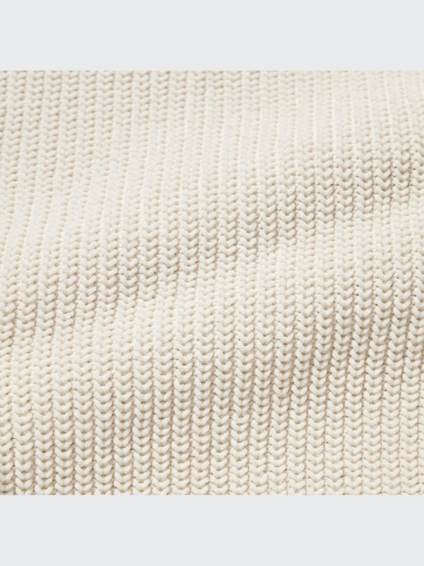 Washable Soft Knit Crew Neck Long-Sleeve Sweater