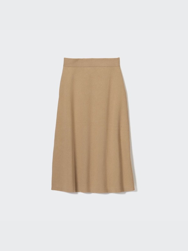 Winter wool skirt for women with pleating details 4756 Winter wool skirt for women with pleating details 4756