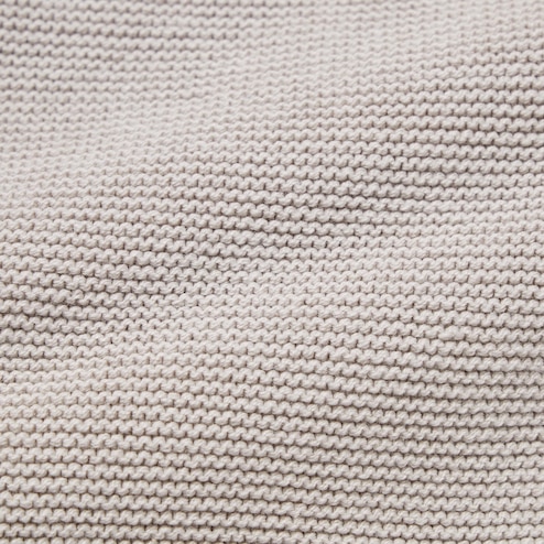 Women's Long-Sleeve Cotton-Blend Seamless Fabric V-Neck