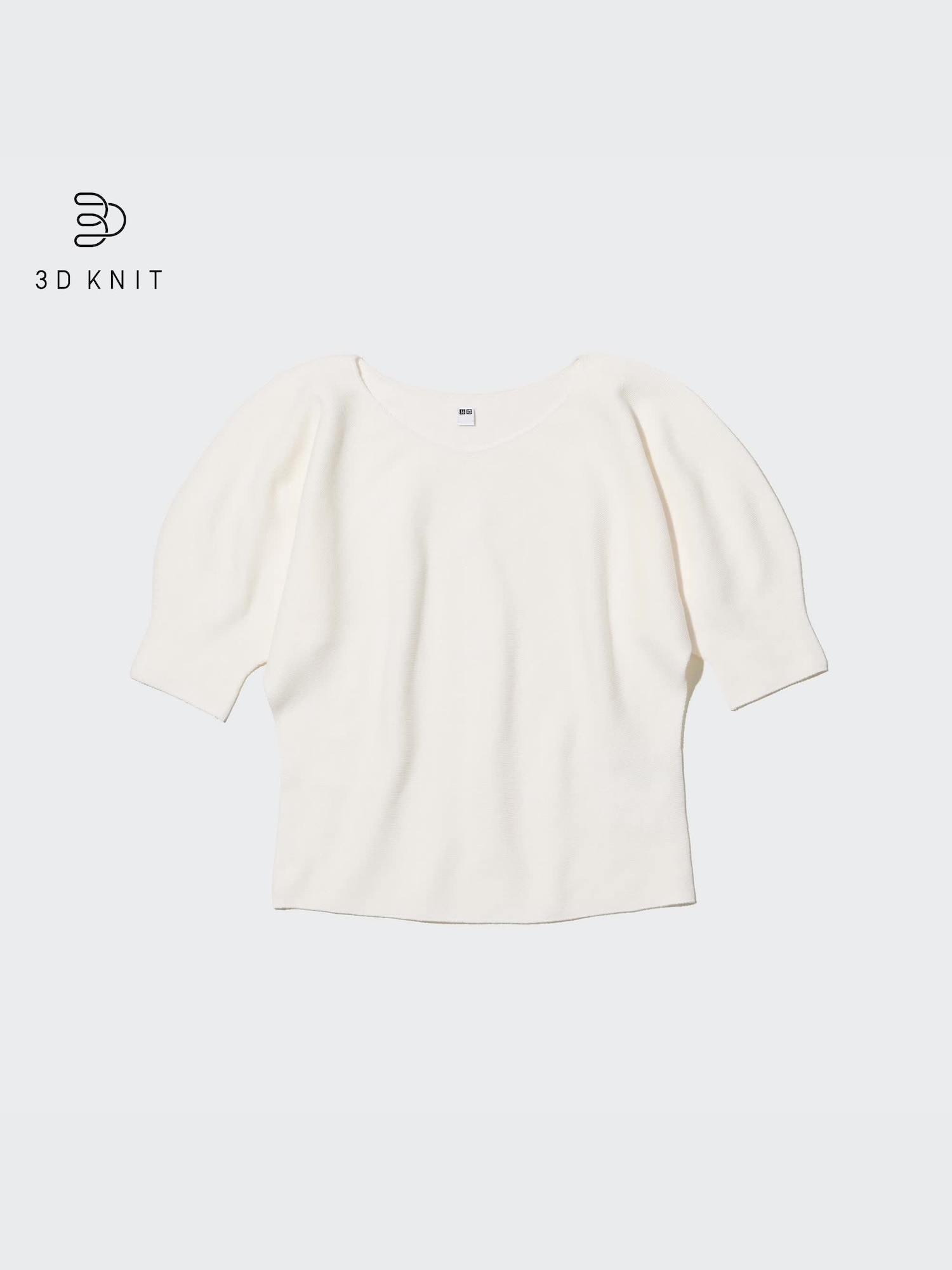 3D Knit Mesh Half-Sleeve Sweater (Mame Kurogouchi) | UNIQLO US