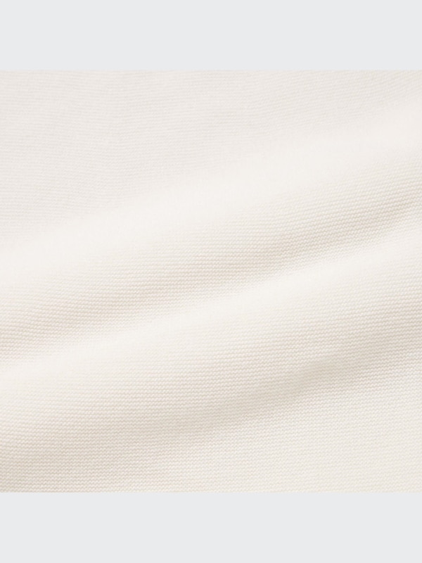 3D Knit Cotton Volume Half-Sleeve Sweater