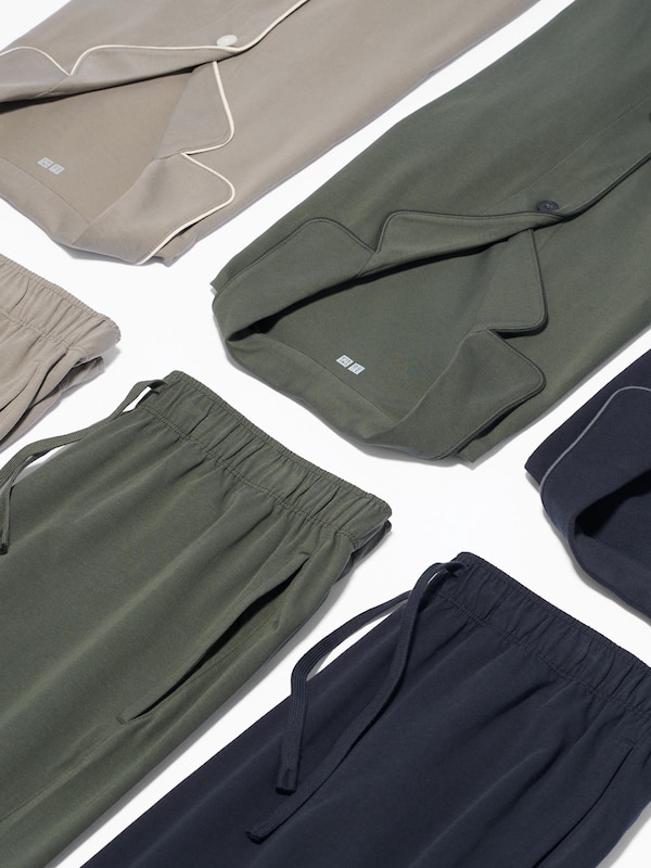 AIRism Cotton Long-Sleeve Pajamas
