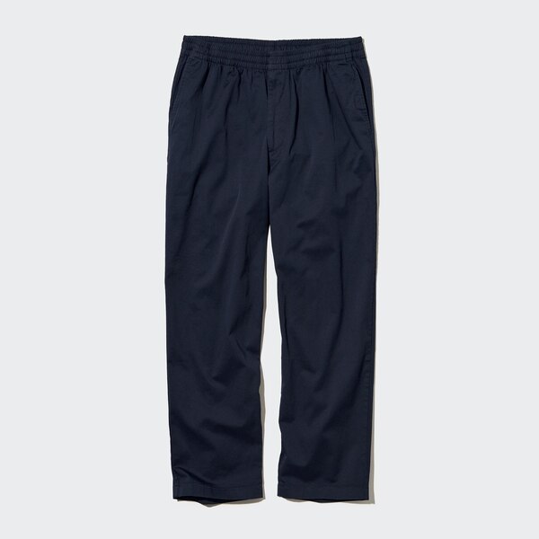 comfort fit ankle length narrow pants  - red blue ikat main image 1