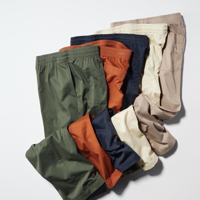 Cotton Relaxed Ankle Pants UNIQLO US