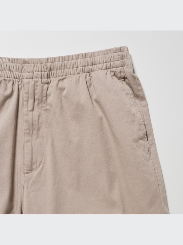 Cotton Relaxed Ankle Pants