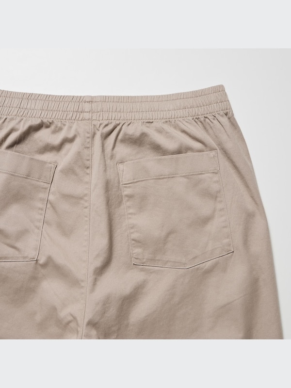 Cotton Relaxed Ankle Pants