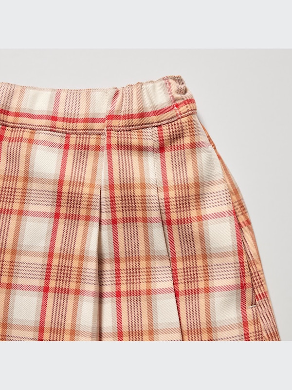 Checked Skort