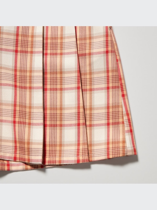 Checked Skort