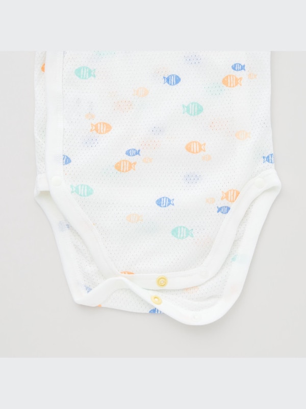 Joy of Print Cotton Mesh Inner Bodysuit