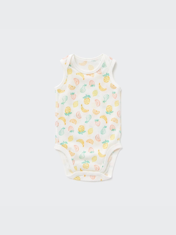 Joy of Print Cotton Mesh Inner Bodysuit