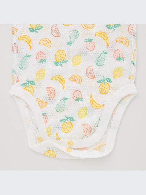 Joy of Print Cotton Mesh Inner Bodysuit