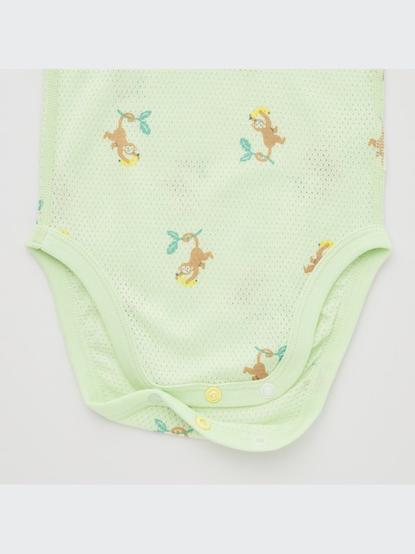 Joy of Print Cotton Mesh Inner Bodysuit