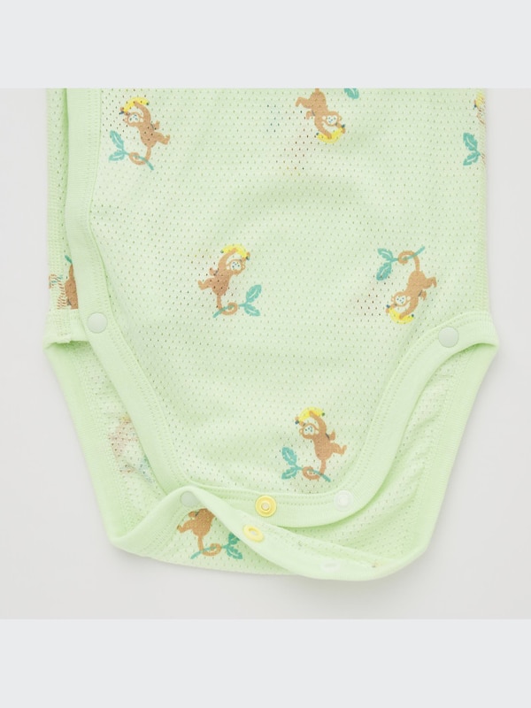 Joy of Print Cotton Mesh Inner Bodysuit