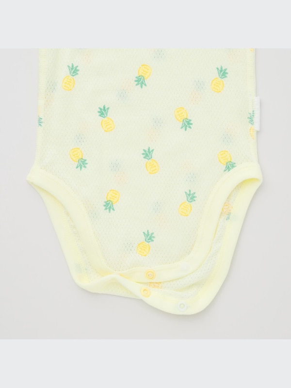 Joy of Print Cotton Mesh Inner Bodysuit