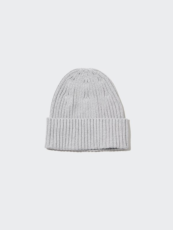 Cotton Ribbed Beanie