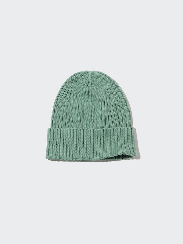 Cotton Ribbed Beanie