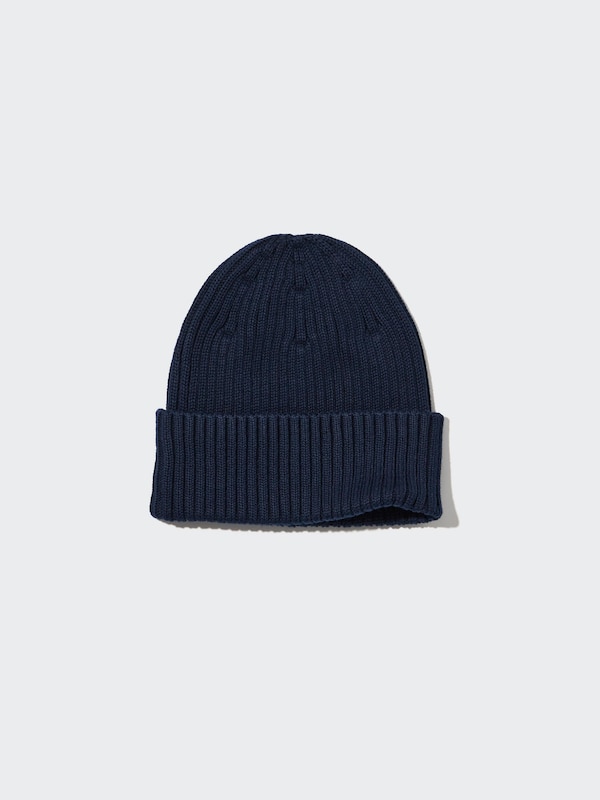 Cotton Ribbed Beanie