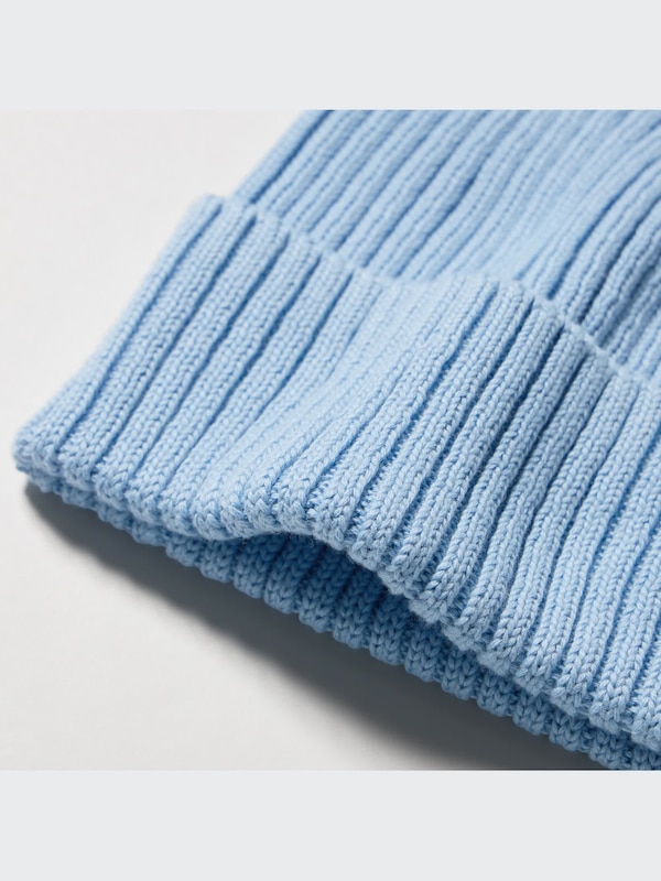 Cotton Ribbed Beanie