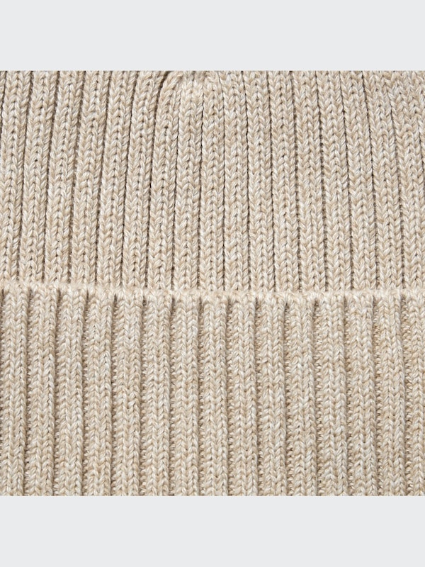 Cotton Ribbed Beanie