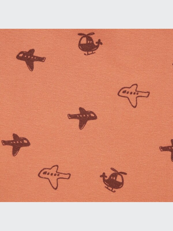 Relaxed-Fit Leggings (Airplane Print)