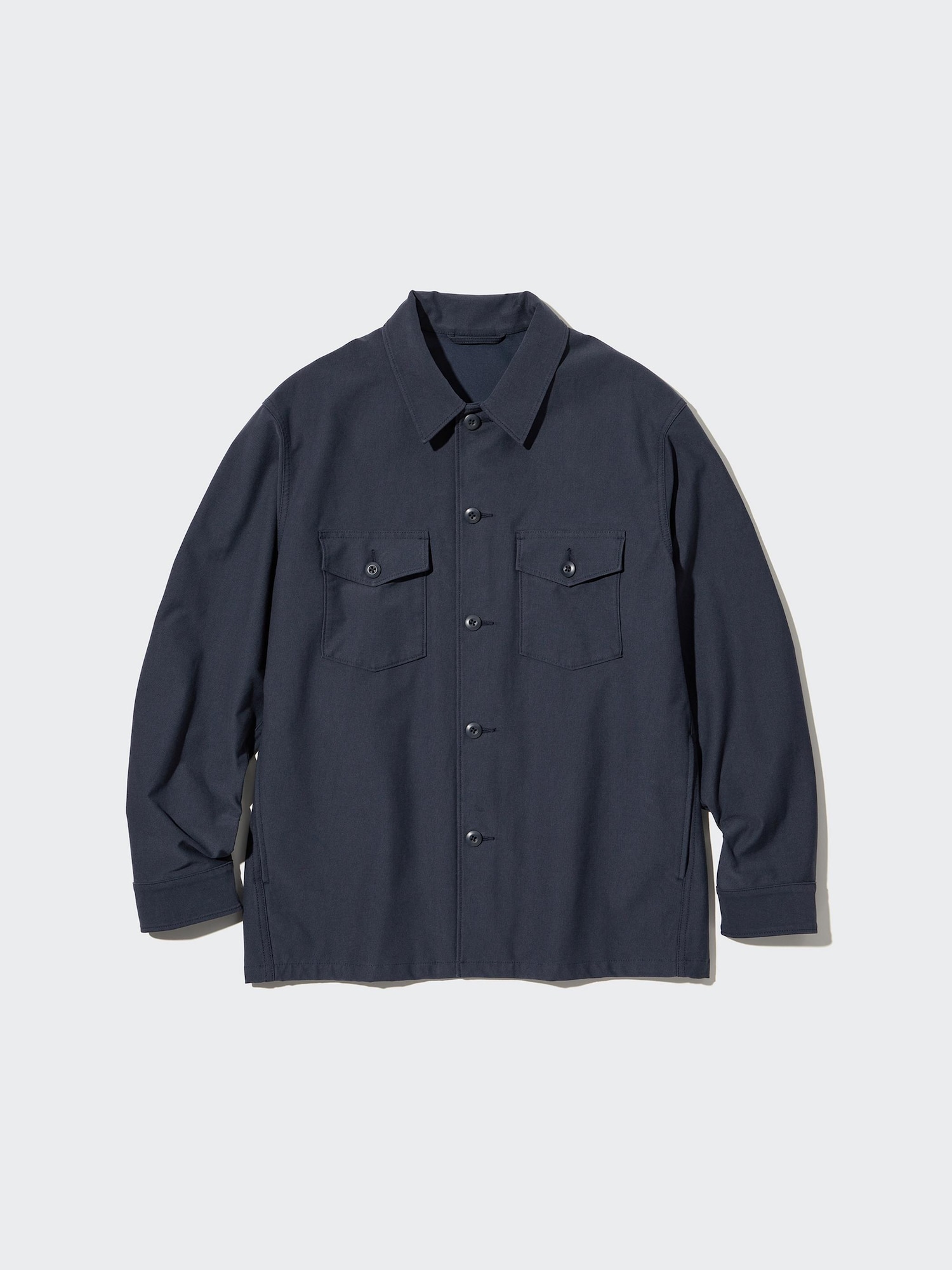 Unisex OVER SHIRT JACKET (JERSEY) | UNIQLO CA
