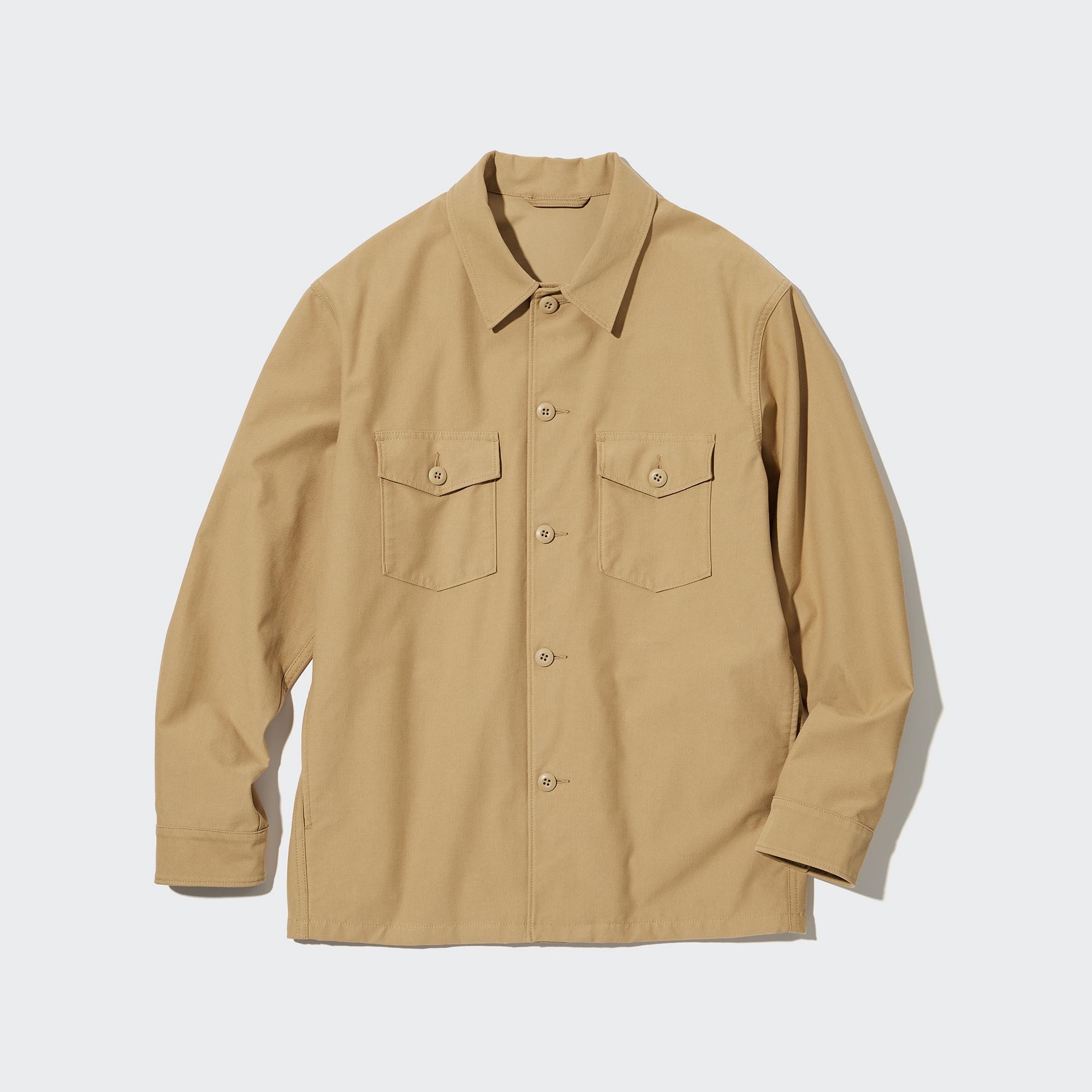 Jersey Overshirt Jacket UNIQLO