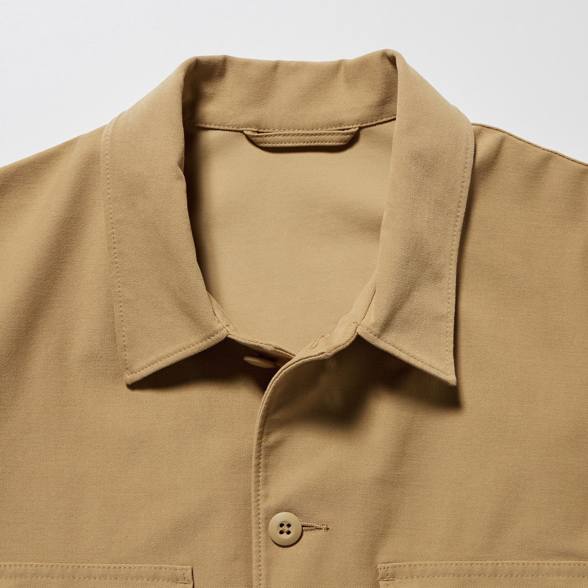 uniqlo jersey overshirt