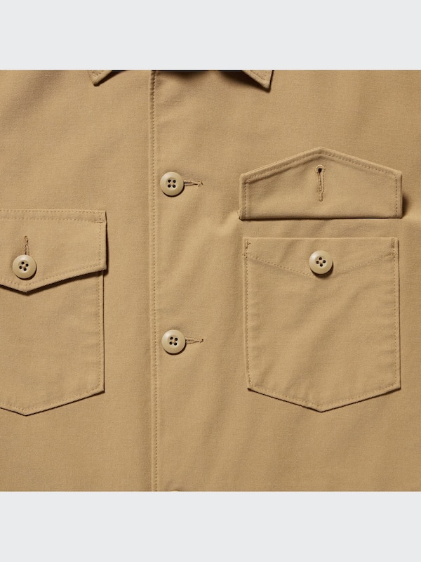 Jersey Over Shirt Jacket