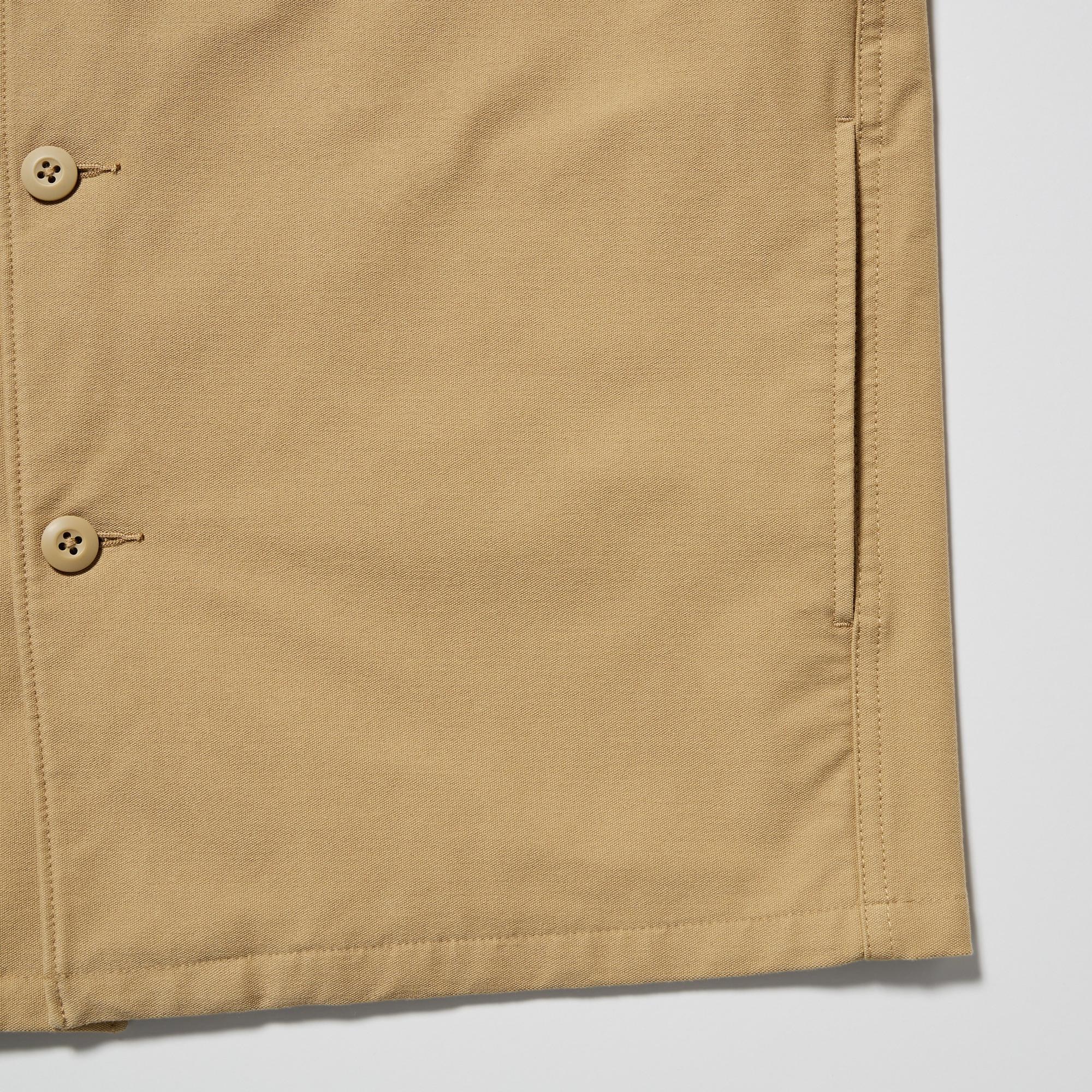 Jersey Overshirt Jacket UNIQLO UK