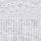 Cotton Ribbed Lace Sleeveless Top