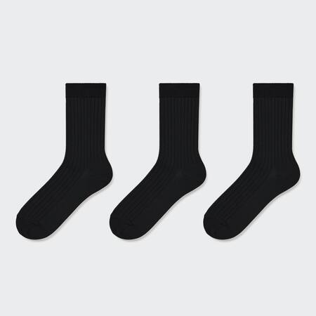 Ribbed Socks (Three Pairs)