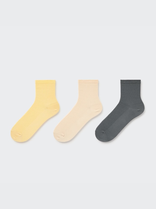 Crew Ribbed Socks (3 Pairs)